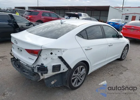 2017 Hyundai Elantra Limited from USA, damaged, VIN 5NPD84LF6HH083045